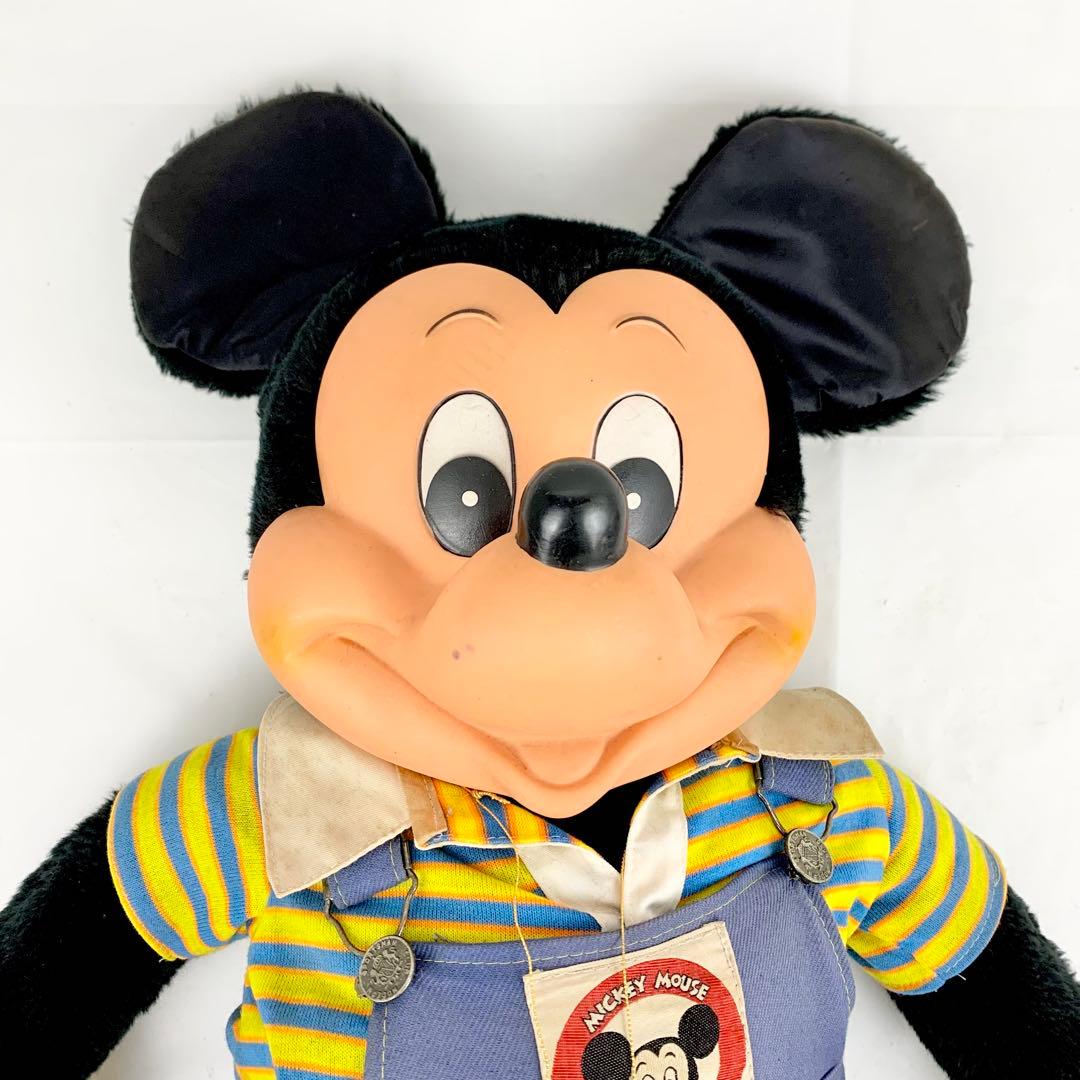 《タグ付き》ヤングエポック/ディズニー/ミッキー/ツナギウエア/ぬいぐるみ