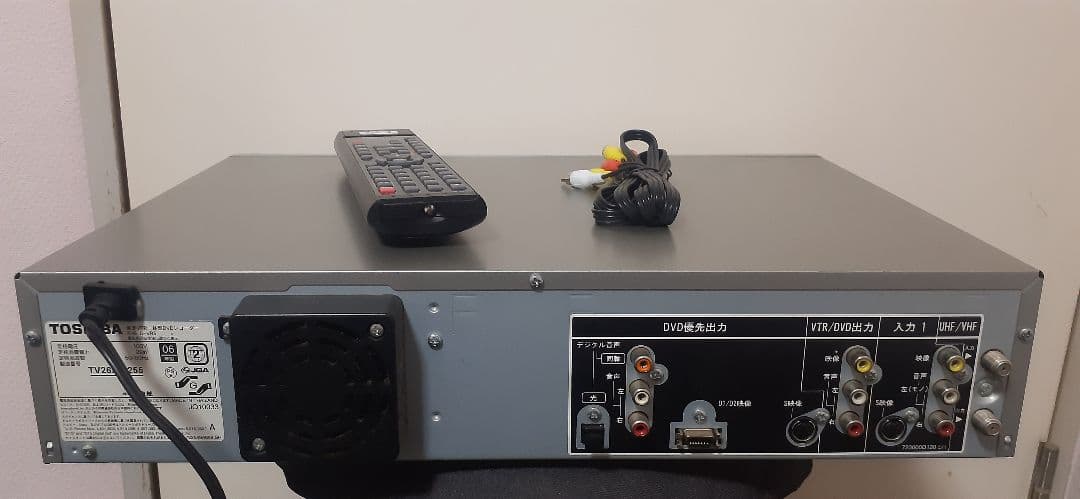 A27 東芝 D-VR5ビデオ一体型DVDレコーダーVHS～DVDにダビングに。