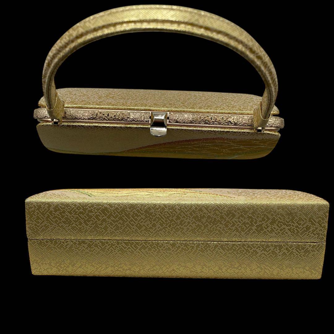 こぱとん2点おまとめ和装✨和装草履バッグセット 訪問着留袖　芝文　金糸