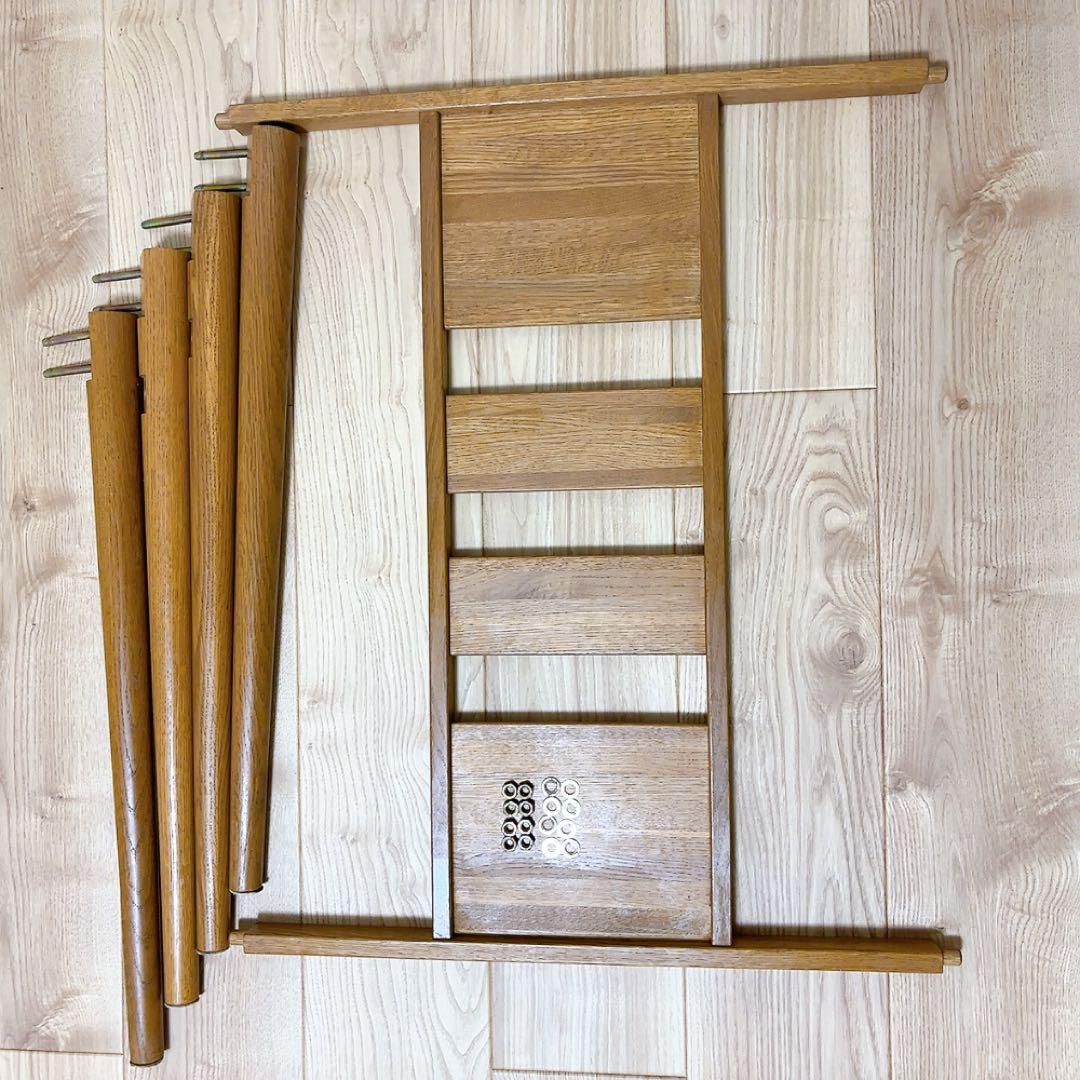 モモナチュラル オーク材テーブル MOMO NATURAL