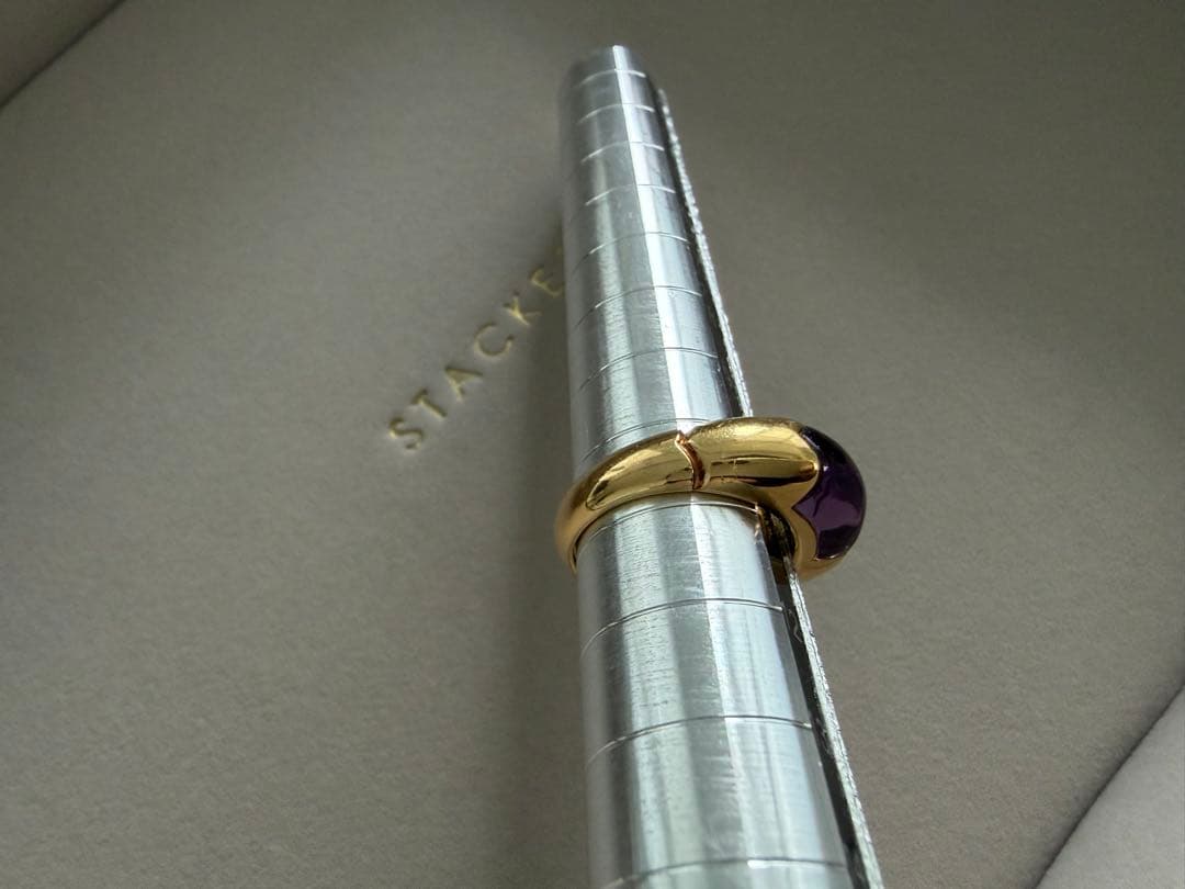 Fujiko　ブルガリ チェルタウラ アメシスト リング 750(YG)