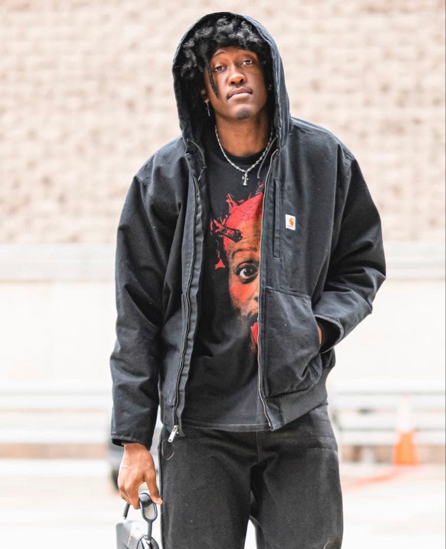 US企画　Carhartt アクティブジャケットSサイズ　ブラック　USA製