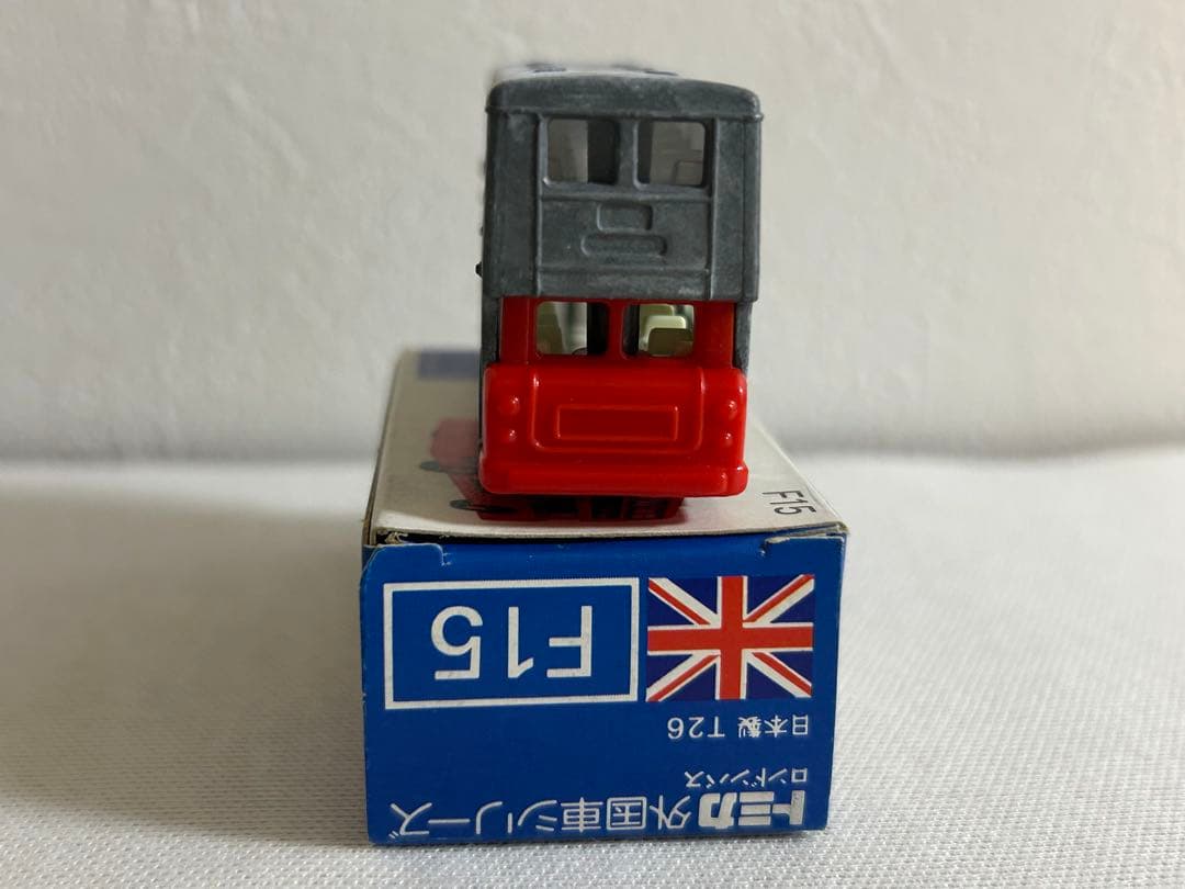 トミカ 日本製 青箱 キノミ玩具特注 無塗装 F15-1 ロンドンバス