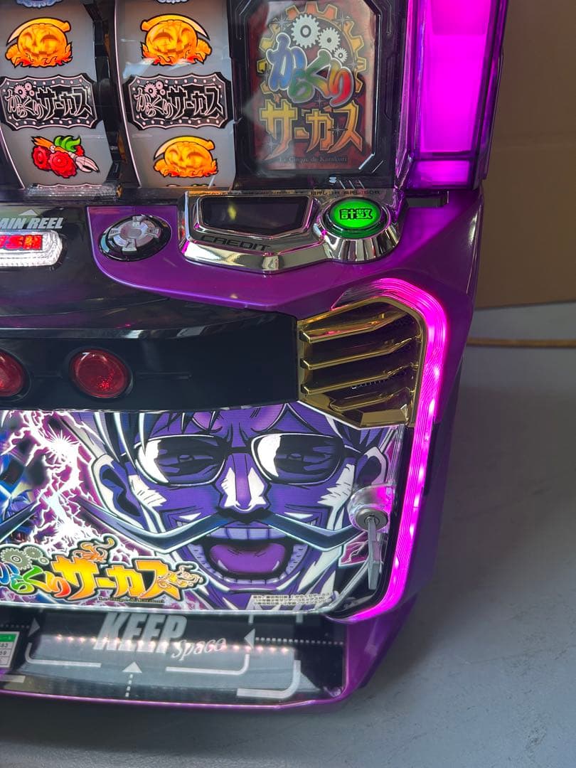 スマスロ 実機 Lからくりサーカス フェイスレスパネル 家庭用送料込み