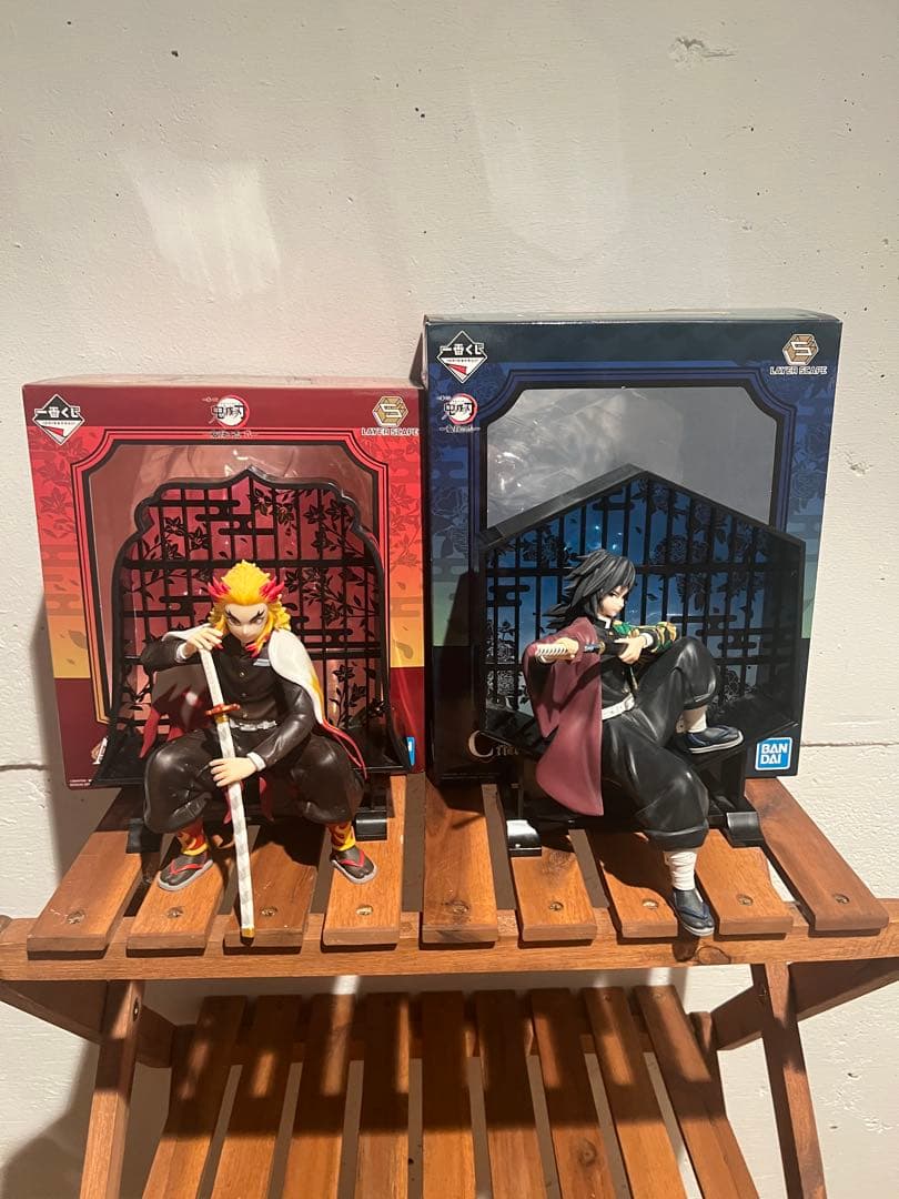 鬼滅の刃一番くじ　フィギュア、煉獄杏寿郎、冨岡義勇、我妻善逸、竈門禰豆子