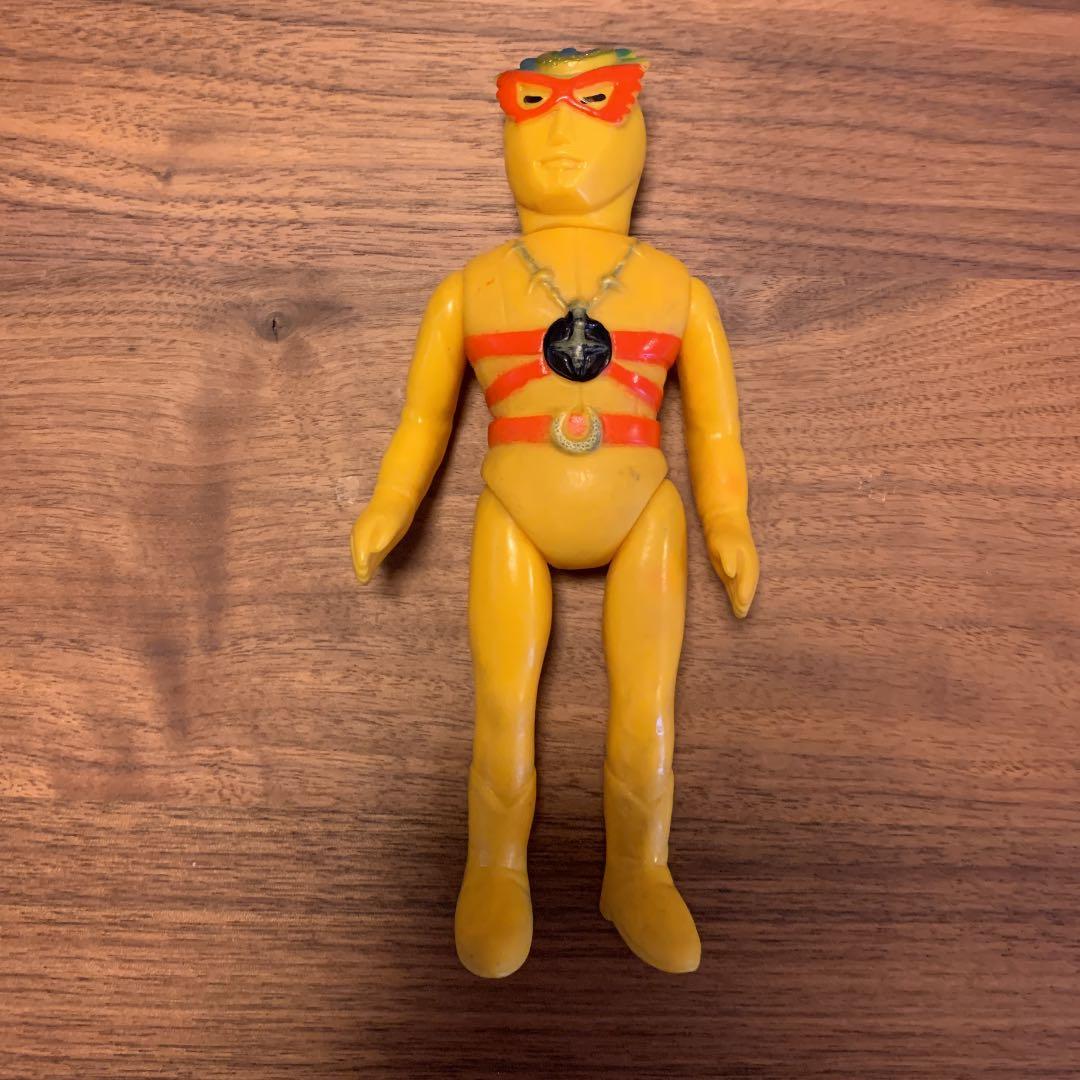 レア物‼️/ レインボーマン•月の化身/ 当時物ソフビ