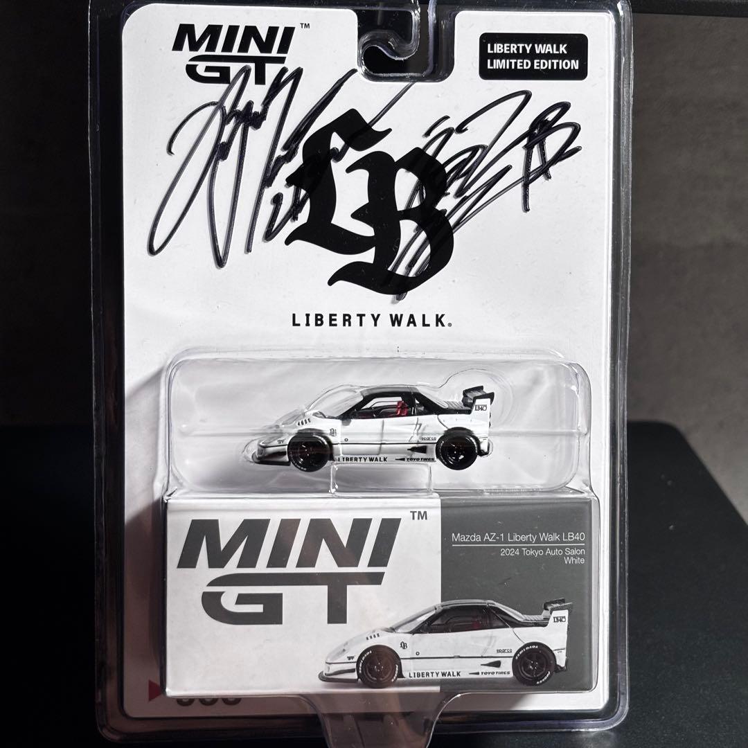 棘*！様 MINI GT LB-WORKS LB40 加藤渉＆Hyuma 直筆サ - メルカリ