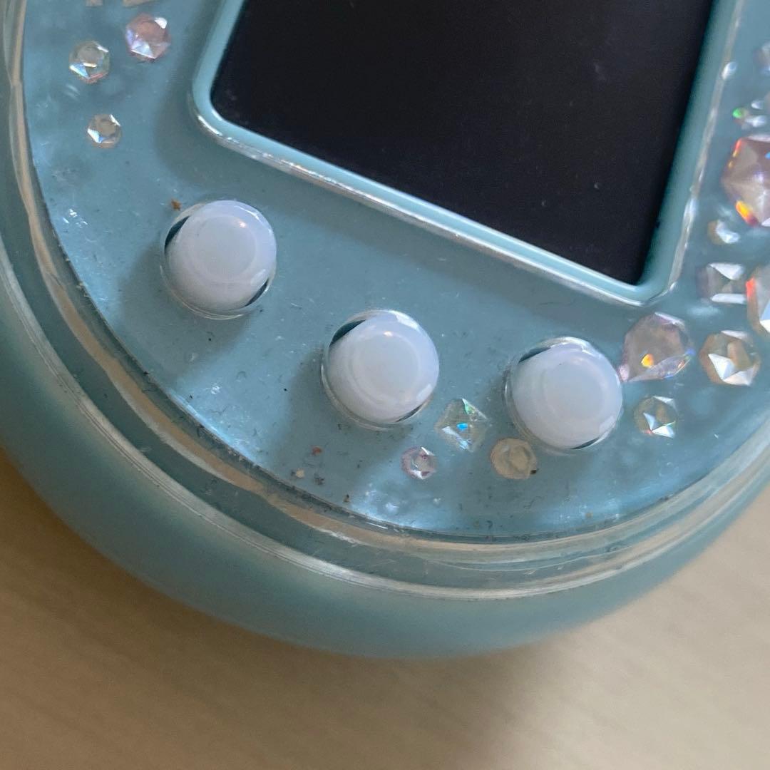 たまごっちピース ブルー 本体 たまデコピアス メロディランド ベイビーチェンジ