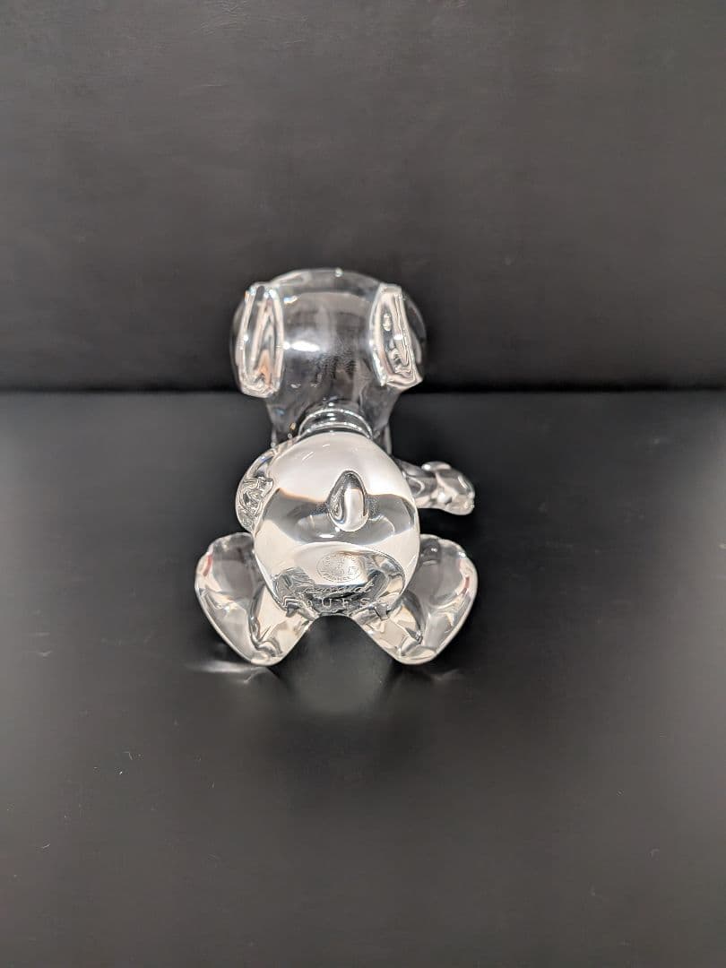最終値下げ】Baccarat SNOOPY彫刻