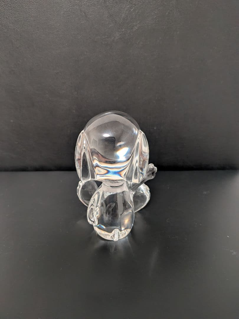 最終値下げ】Baccarat SNOOPY彫刻