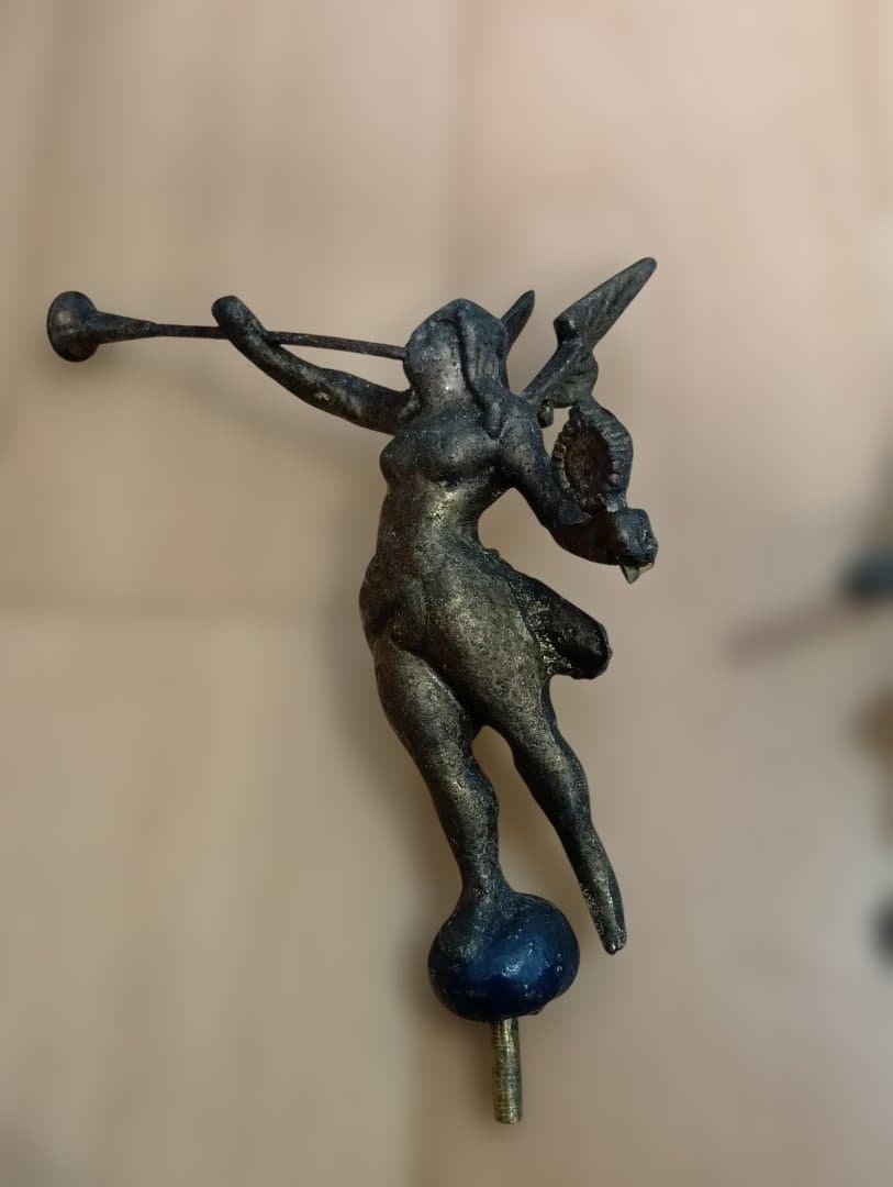 【ジャンク品】アンティーク WUBA 壁掛け 時計