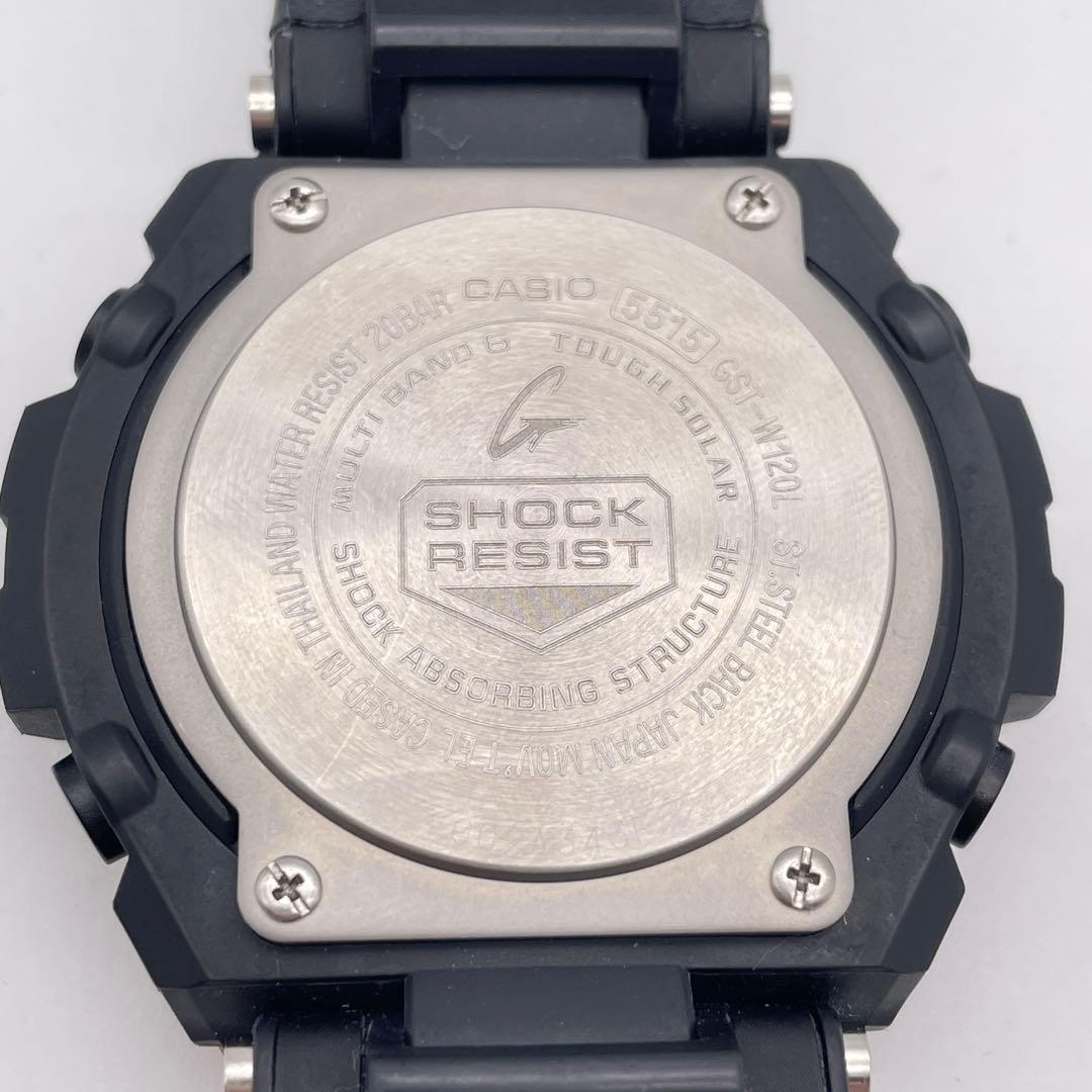 ◆ CASIO 腕時計 G-SHOCK GST-W120L ◆ 稼働品 極美品