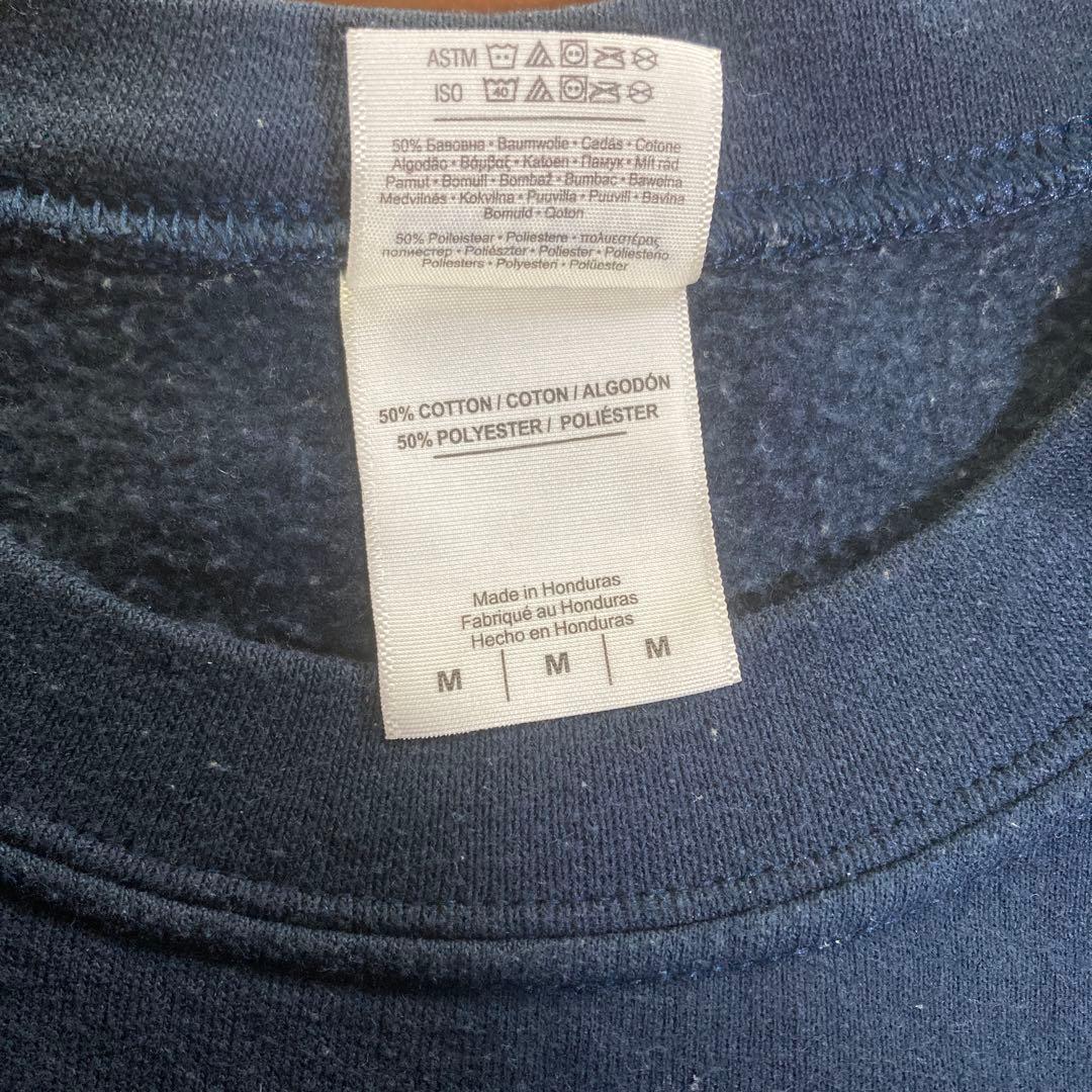 THE BONEZ ネイビー トレーナー M