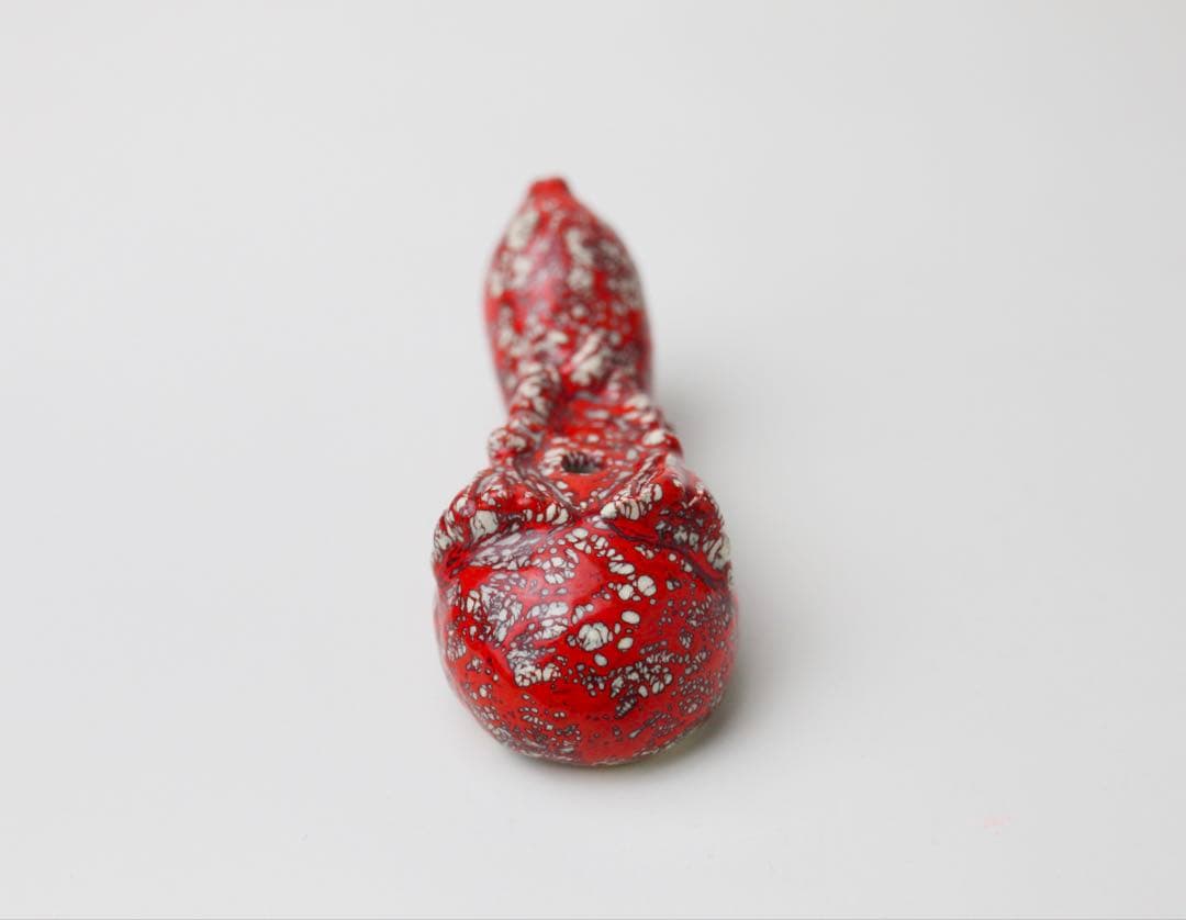 箕面焼 松田箕山 瓢箪 水滴