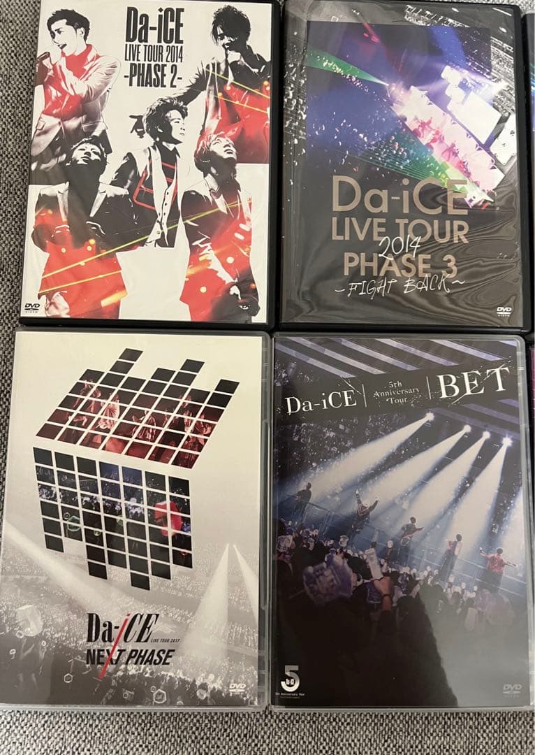 Da‐iCE DVD BluRayセット Da-iCE ライブDVD Blu-ray セット Da-iCE LIVE