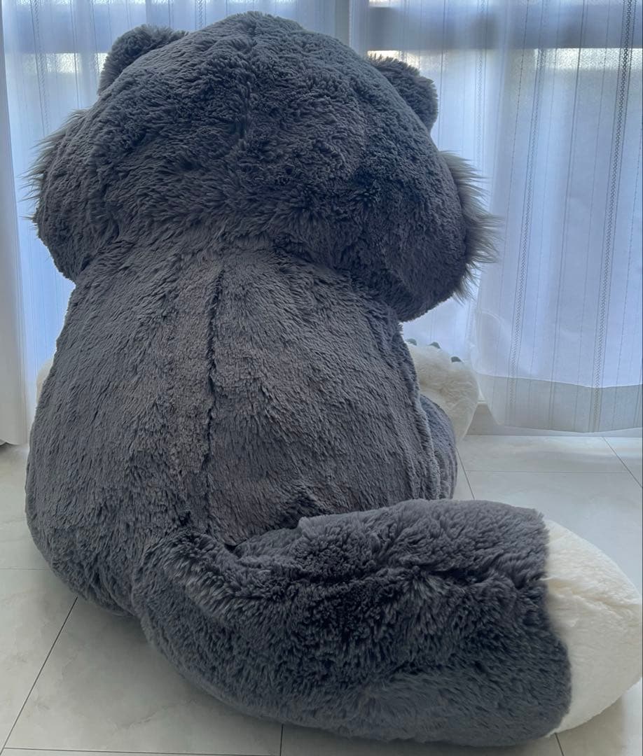 海外限定 ディズニー ルシファー ブランケット付き big ぬいぐるみ