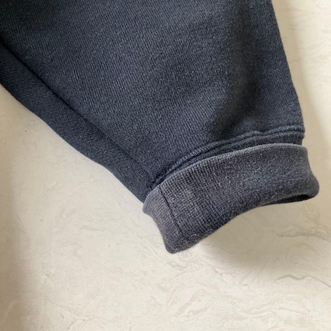 00s old stussy キッズフォト プリント パーカー ブラック L