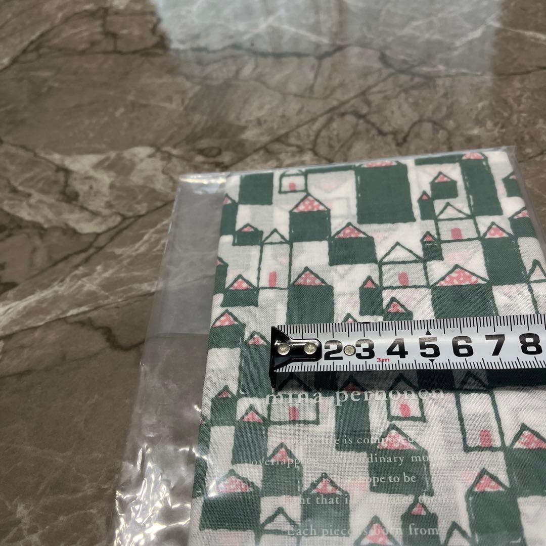 ミナペルホネン*手ぬぐいHütte グリーン - メルカリ