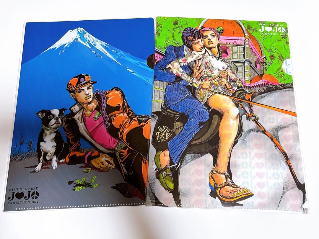 荒木飛呂彦原画展 ジョジョ展 クリアファイル 2枚2012 - メルカリ