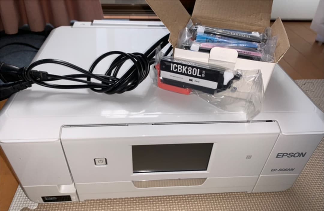 EPSON EP-808AW ジャンク品 EPSON】インクジェットプリンター 複合機