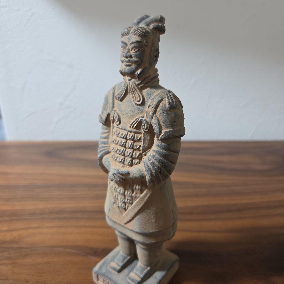 兵馬俑レプリカ 3体セット 秦俑博物館 置物 - メルカリ