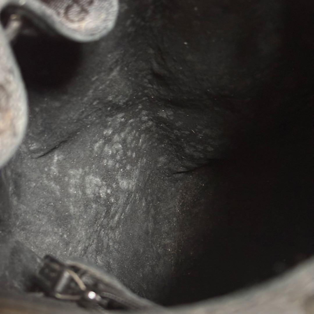 Gucci グレー ハンドバッグ キャンバス