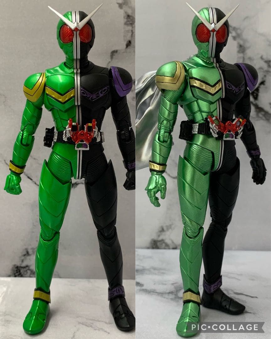 S.H.Figuarts 真骨彫 仮面ライダーWサイクロンジョーカー リペイント