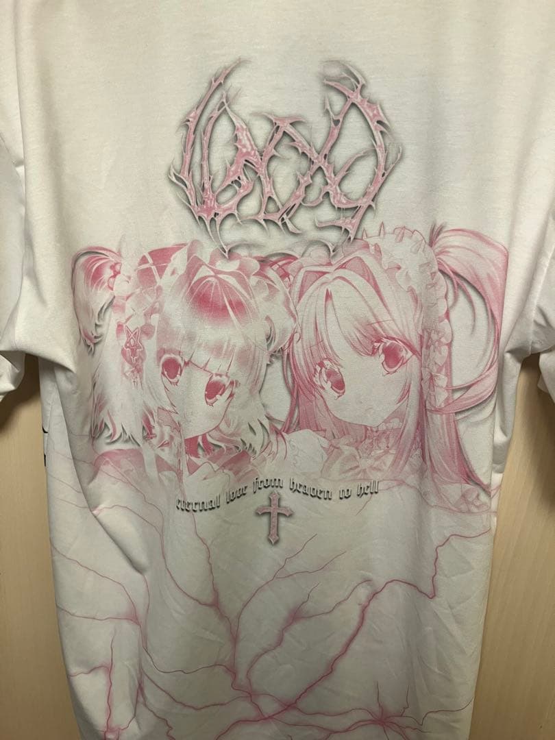レア 期間限定 地雷系 サブカル プリントTシャツ by Unxi XL