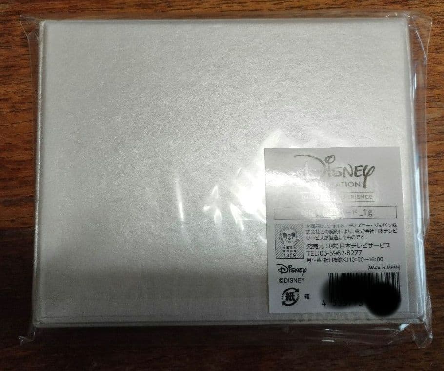 ディズニー限定品ver.ギンザタナカ（田中貴金属ジュエリー）純金カード1ｇ