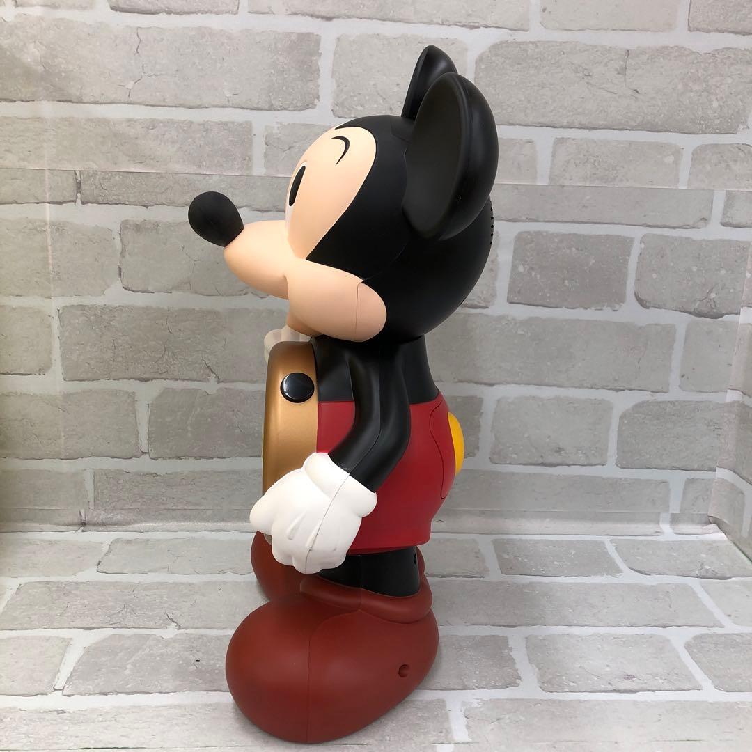 F764 Disney Time ミッキー 目覚まし時計 喋る時計