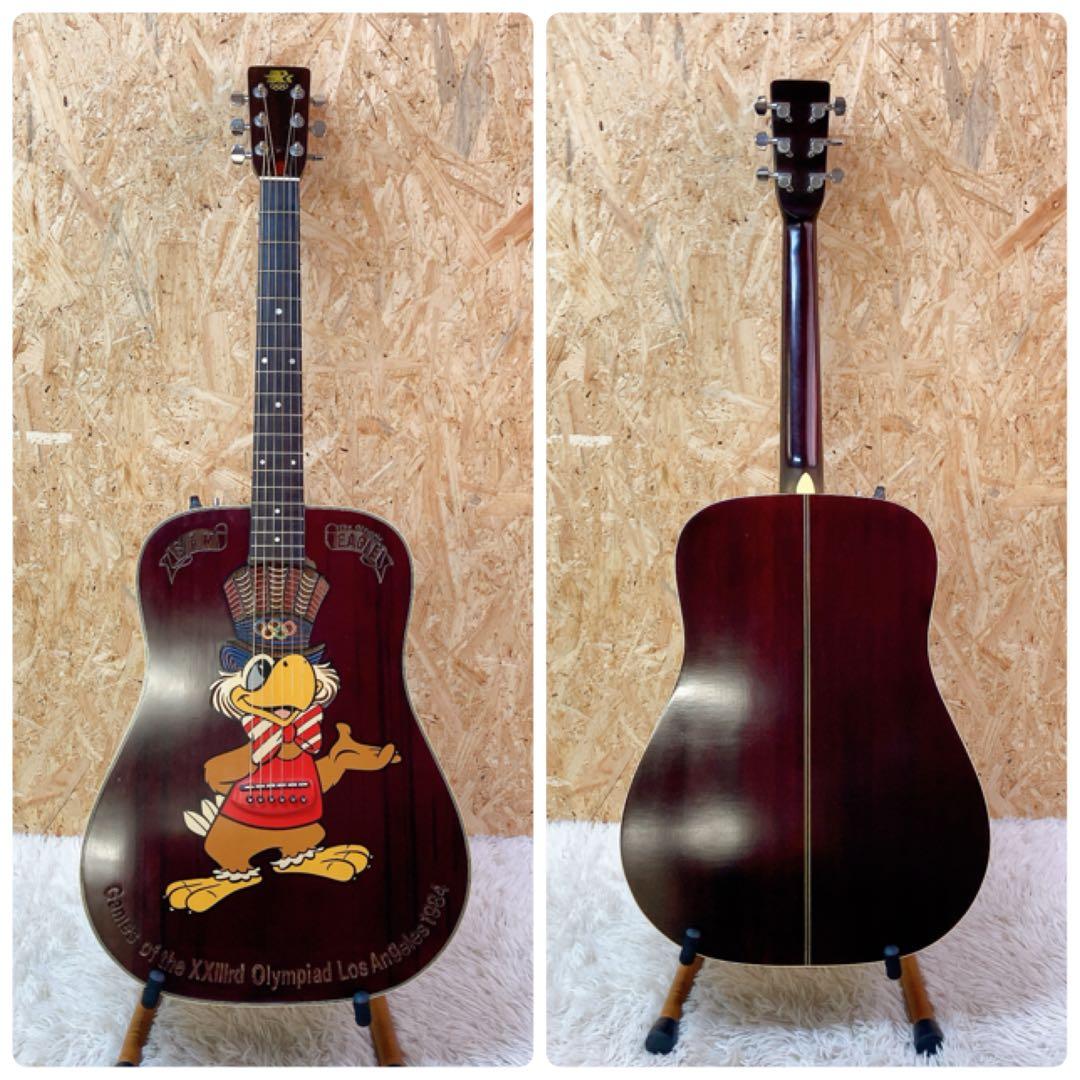 Sam Eagle 1984年ロサンゼルスオリンピック記念ギター アコギ Sam