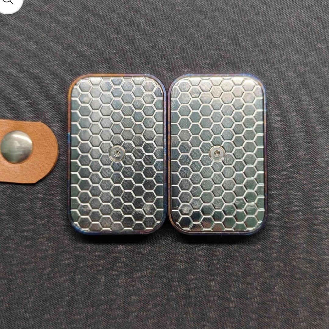 ZD EDC フィジェットトイ　無限位　音叉内蔵　fidget toys Ti製