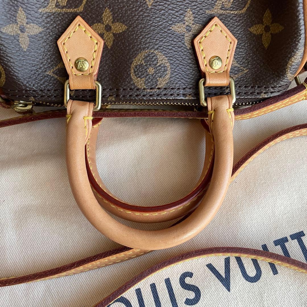【美品】Louis Vuitton ナノスピーディ モノグラム 入手困難