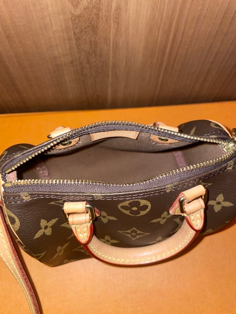 【美品】Louis Vuitton ナノスピーディ モノグラム 入手困難