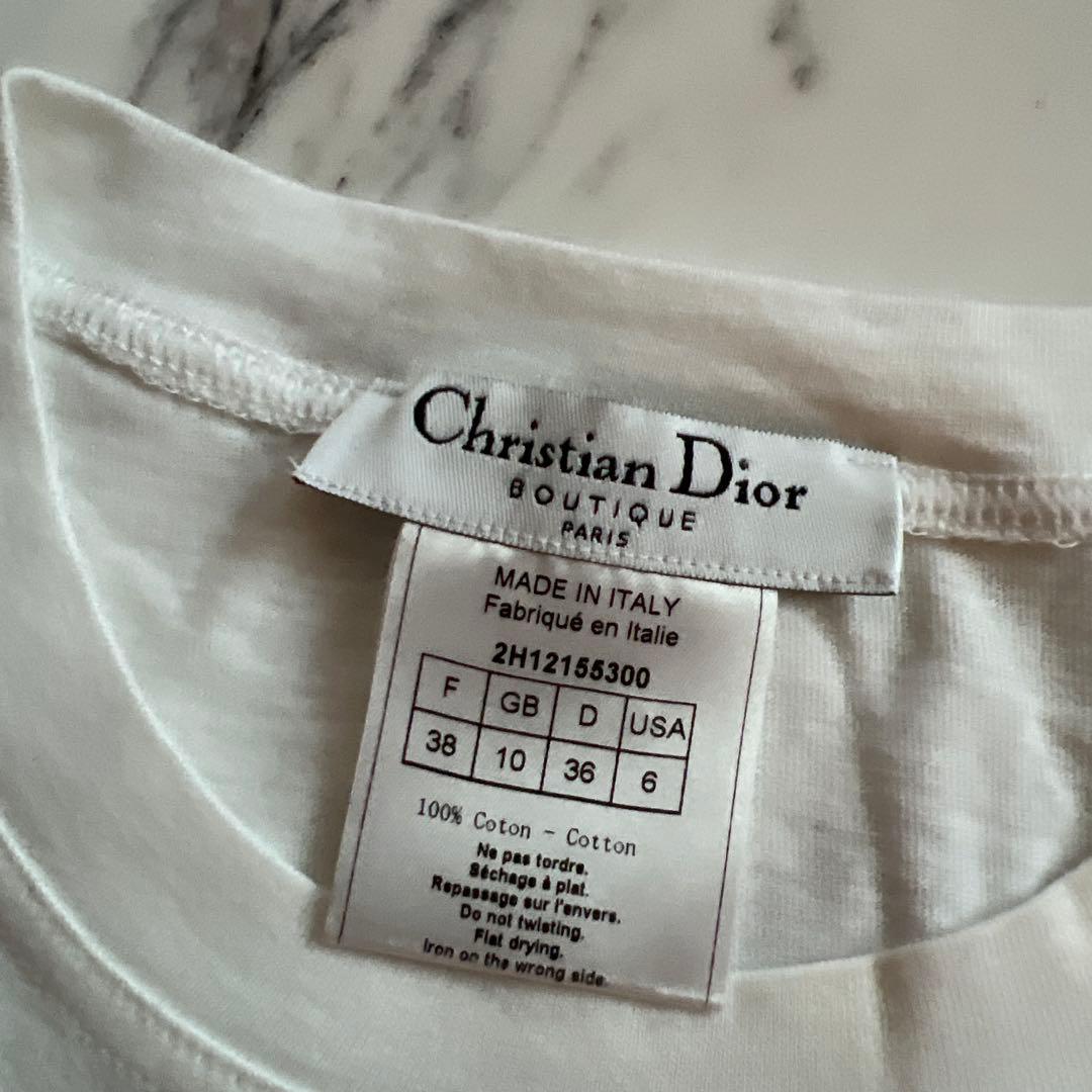 クリスチャンディオール❣️ノースリーブカットソー38