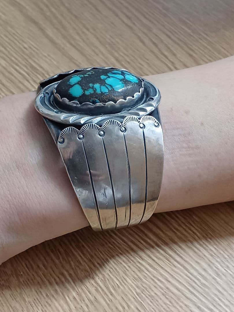 ターコイズ シルバー ブレスレット バングル