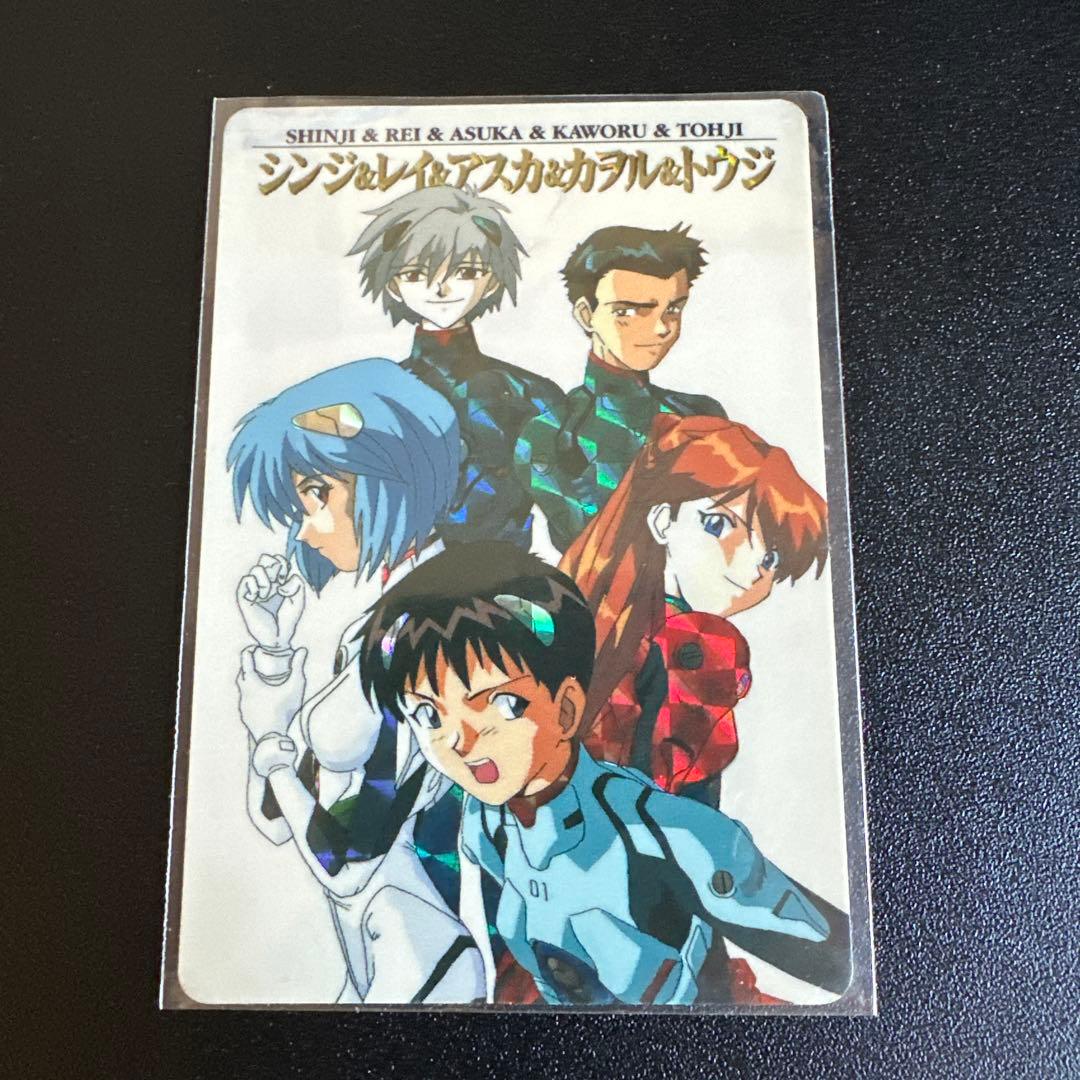 新世紀エヴァンゲリオン カードダス 1997年 碇シンジ 渚カヲル レイ&アスカ