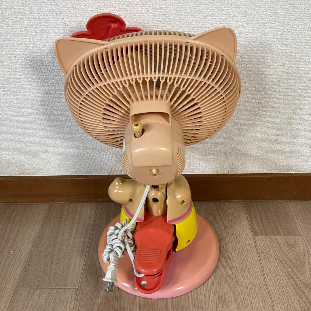 ドウシシャ ハローキティ 日焼け 扇風機 DPM-185KT