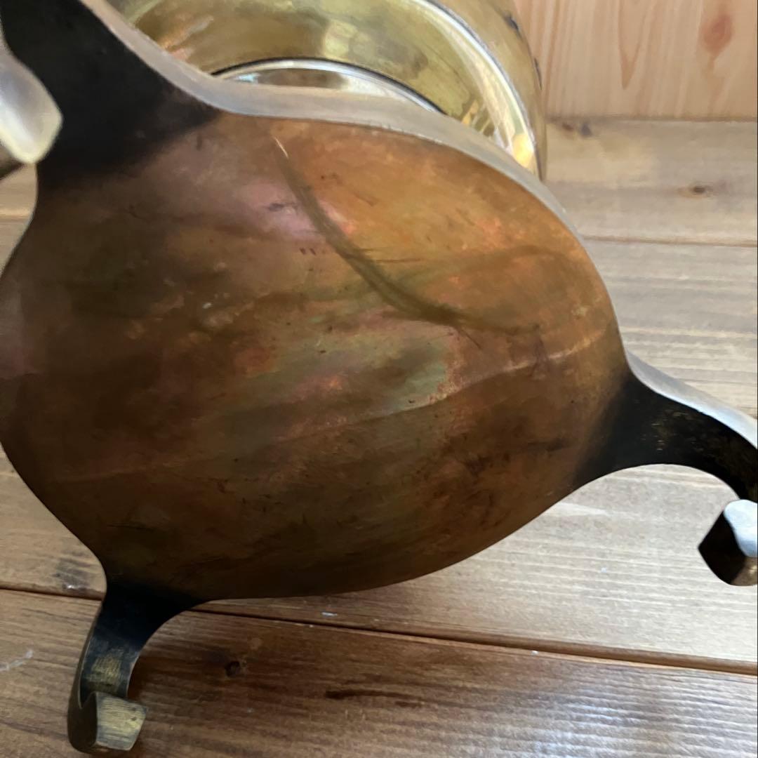 薄端 花器 置物 金属工芸 華道具