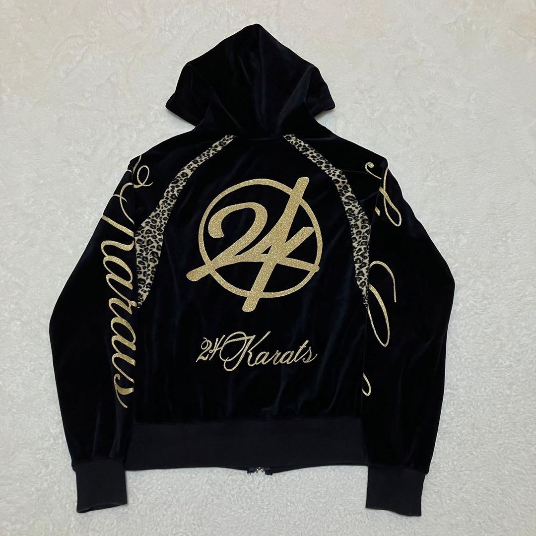 24Karats EXILE ベロアジャージ セットアップ レオパード ヒョウ柄