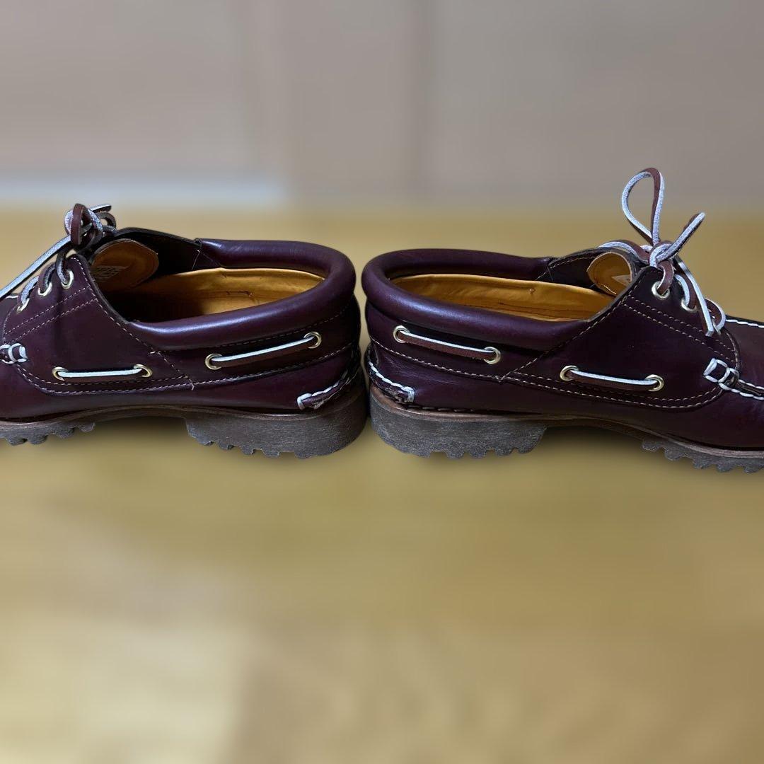 Timberland 3EYE CLASSIC LUG バーガンディ　27