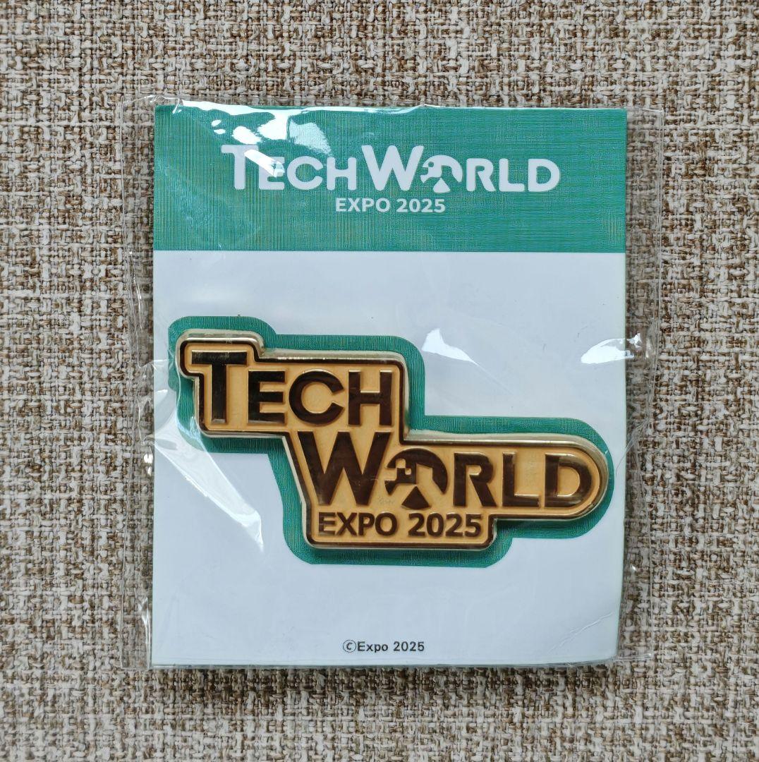 【非売品】大阪関西万博　テックワールド　ピンバッチ TECHWORLD ピン 大阪万博 ピンバッジ TECH WORLD 非売品 - メルカリ