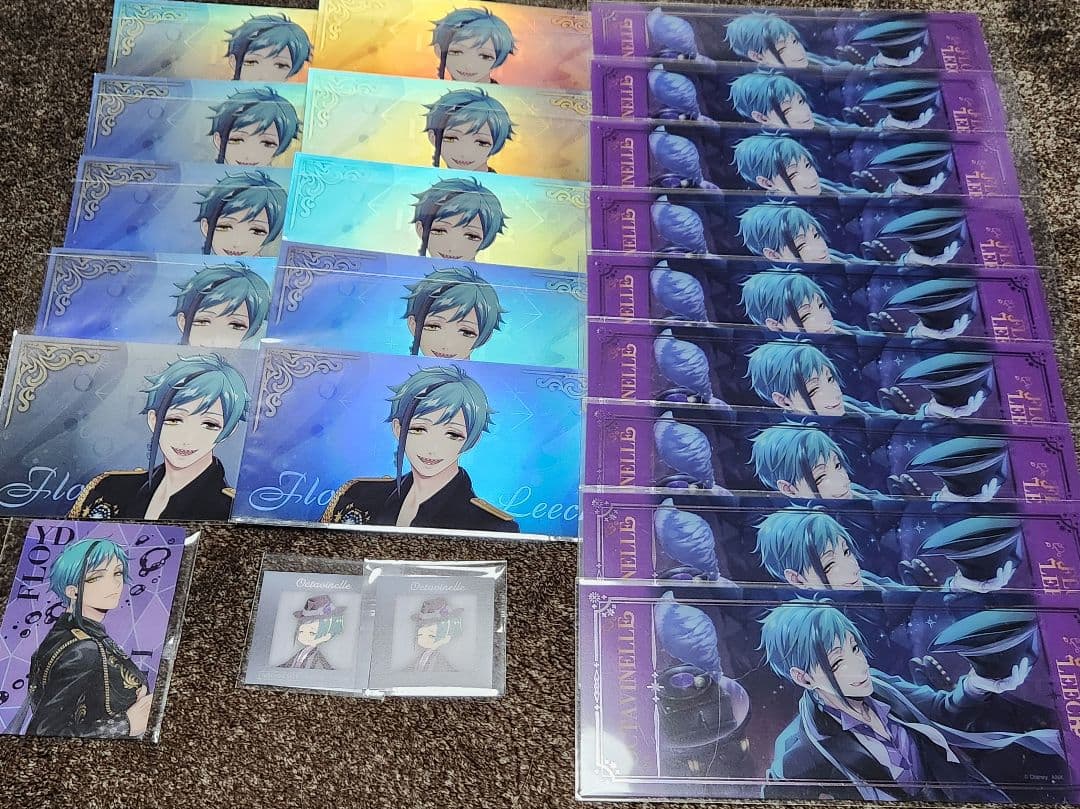 ツイステブレイジングジュエル、寮服、クリアカードフロイドまとめ ツイステブレイジングジュエル、寮服、クリアカードフロイドまとめ