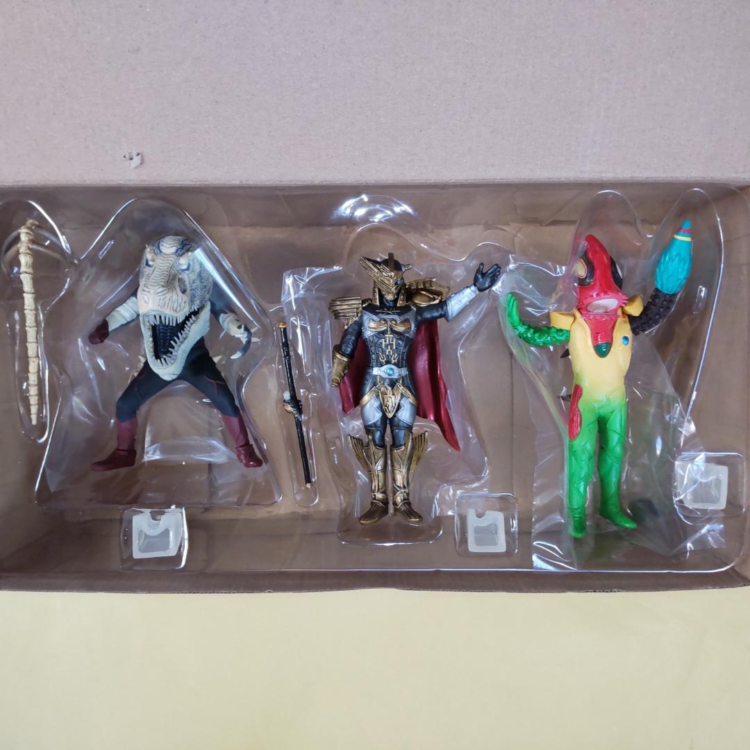 【中古】仮面ライダーW ガシャポンカンソフビEX ドーパントセット