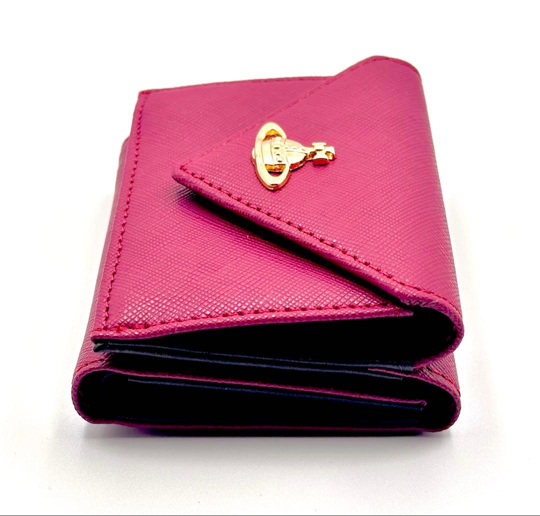 【最新✦希少】Vivienne Westwood 三つ折り財布 レッド 赤