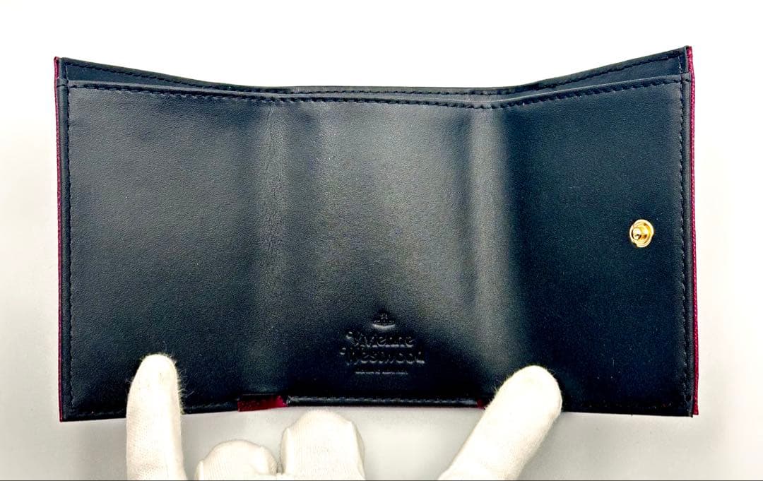 【最新✦希少】Vivienne Westwood 三つ折り財布 レッド 赤