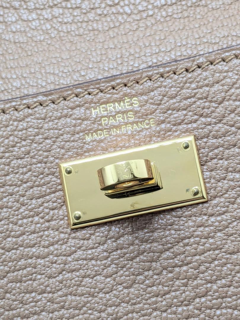 ✨極美品✨ エルメス ケリーポケットコンパクト ヴォーエプソン ケース財布