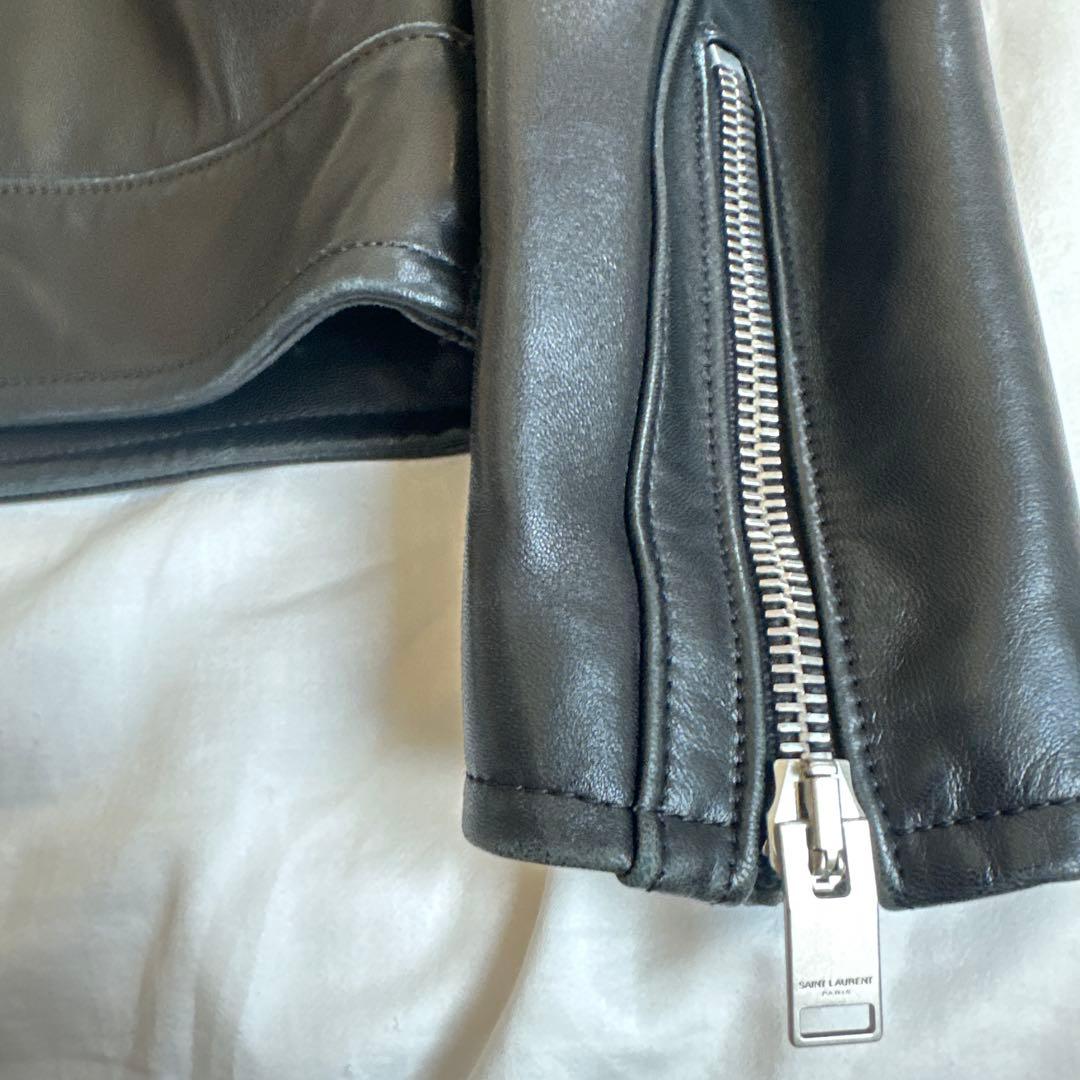 早い者勝ち！［極上！エディ期 ］サンローラン パリ イタリア BLACK 50