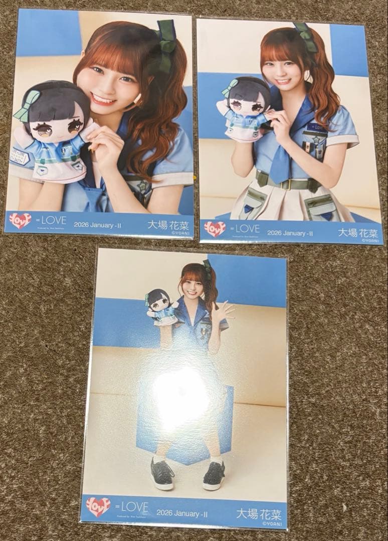 LOVE 大場花菜 生写真 モーリーファンタジー コラボ④ コンプ - メルカリ