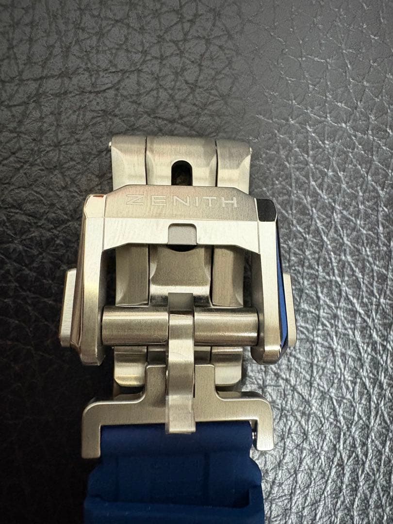 ZENITH / ゼニス デファイ スカイライン ラバーストラップ　バックル付き
